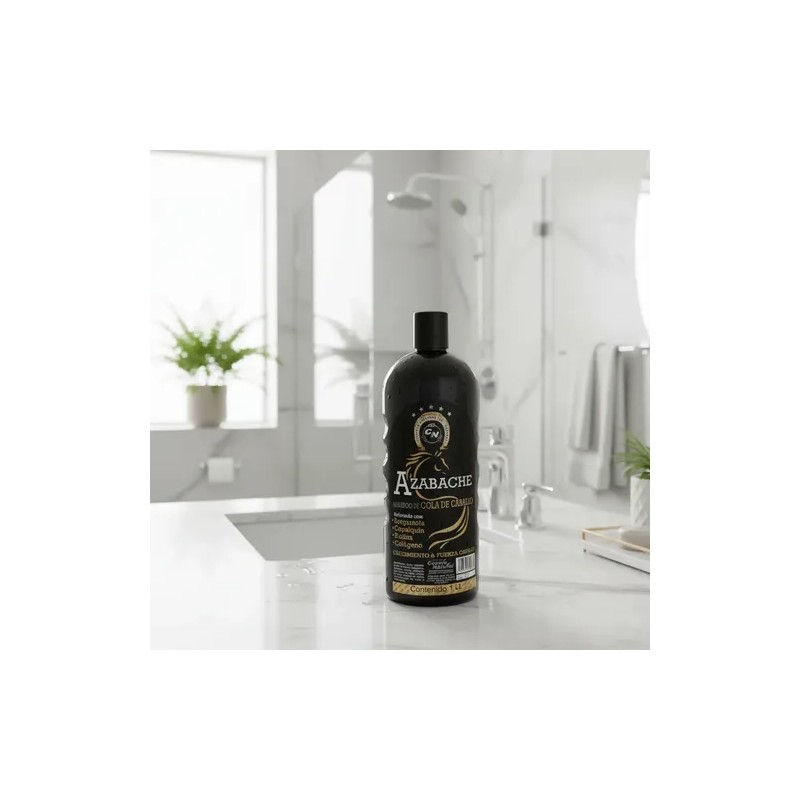 Shampoo Azabache Cola De Caballo Biotina Bergamota 2 Pack