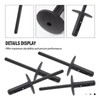 Anlseiod Wheel Arch Trim Clips 50 Pieces for 6 mm