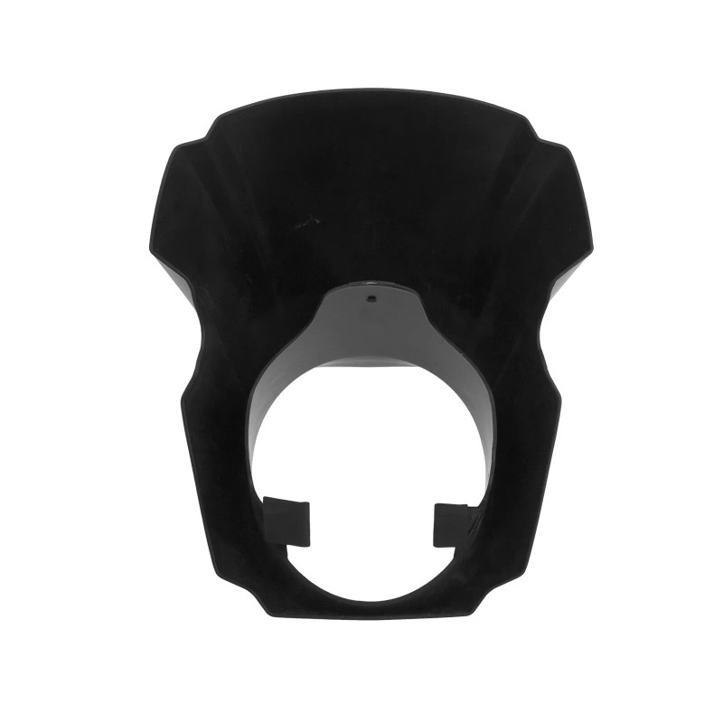 HDBUBALUS Front Headlight Gloss Black Fairing Cowl Cover For Harley