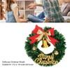10PCS Dollhouse Christmas Wreaths Simulation Plastic Garland Model for 1/12