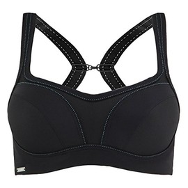 Chantelle Sujetador Convertible Deportivo de Alto Impacto para Mujer, Negro, 30DD/E