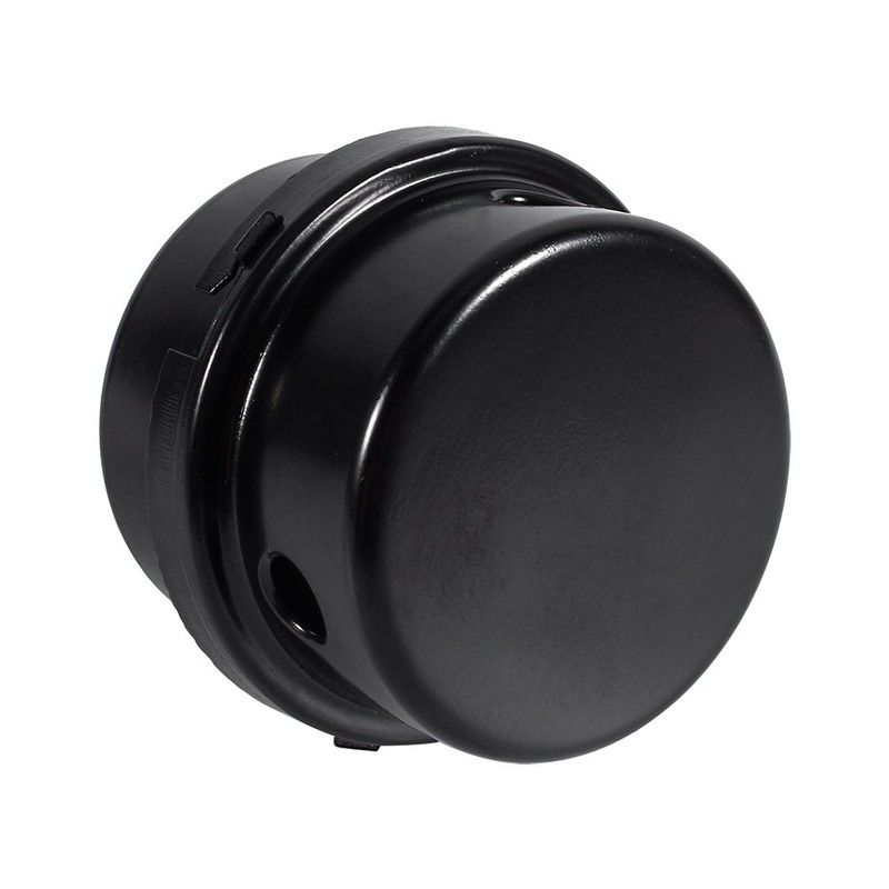 Air Compressor Muffler Silencer 3 /8" 16mm Thread Black Metal