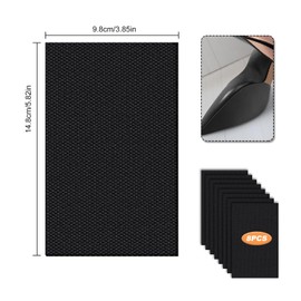 Shoe Grips on Bottom of Shoes, 8pcs Anti Slip Shoe Sole Grip Protector Repair Rubber Shoes Heel Bottom Grip Protectors Pads for Women Men
