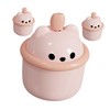 TOVINANNA Facial Cleanser Foams Maker Cup 3pcs Set for Gentle