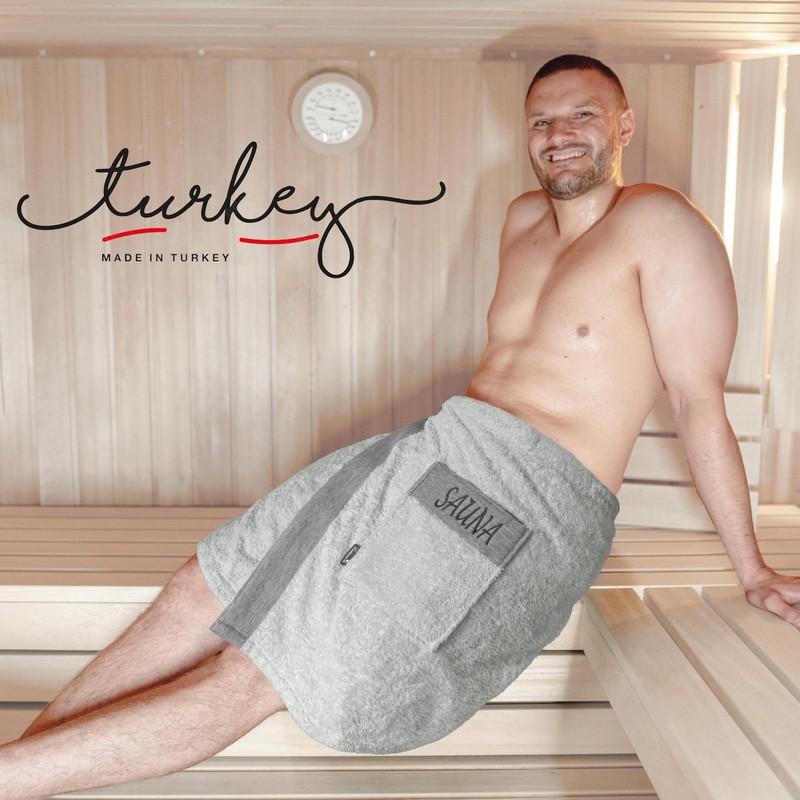 Lashuma Saunakilt Men's 55 x 140 cm Lima Sauna Towel