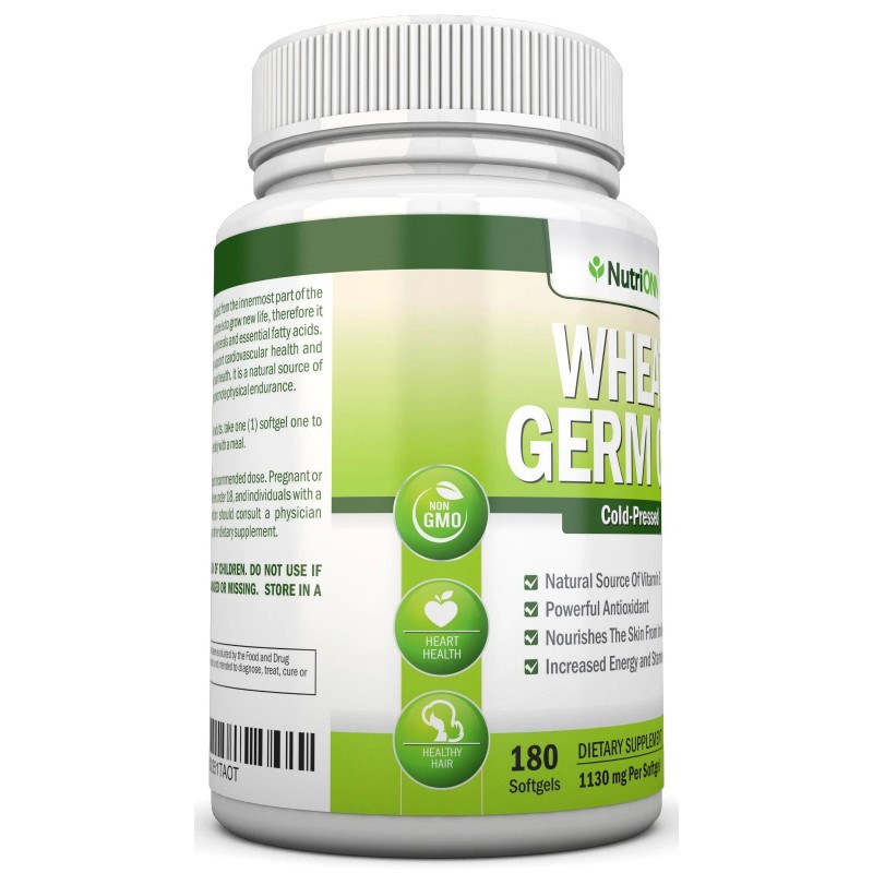 NutriONN Wheat Germ Oil - 100% Cold Pressed – Skin