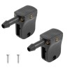 XUKEY Pair Washer Nozzle Jet Spray Clip Under Wiper Arm