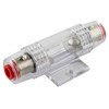 SeKi Mini ANL Fuse Holder Round Transparent up to 25