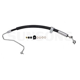 Sunsong 3403716 Power Steering Pressure Line Hose Assembly, Black