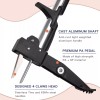 APARECIUM 41" Long Heavy Duty Stand-up Aluminum 4-Claws Manual Weeder/Root