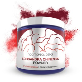 Schisandra Chinensis Powder | 60 Grams | Minimum 3% Schisandrins | Nootropic Supplement | Supports Healthy Stress Levels, Respiratory Health, and Cognitive Function