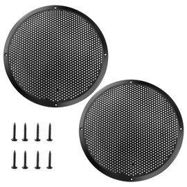 10'' Speaker Grill Cover 10 Inch Plastic Speaker Subwoofer Grill Cover for Car Speakers, Home Speakers