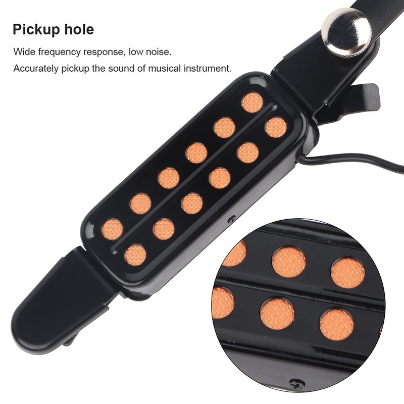 Acoustic Guitar Pickup, 12 Hole Guitar Pickup, Electric Converter Pickup