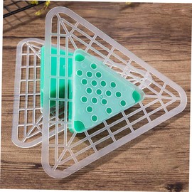 SHINEOFI Triangle Urinal Deodorizer Screens Professional Bathroom Air Fresheners Easy to Use Urinal Screen for Men for Restrooms and Offices