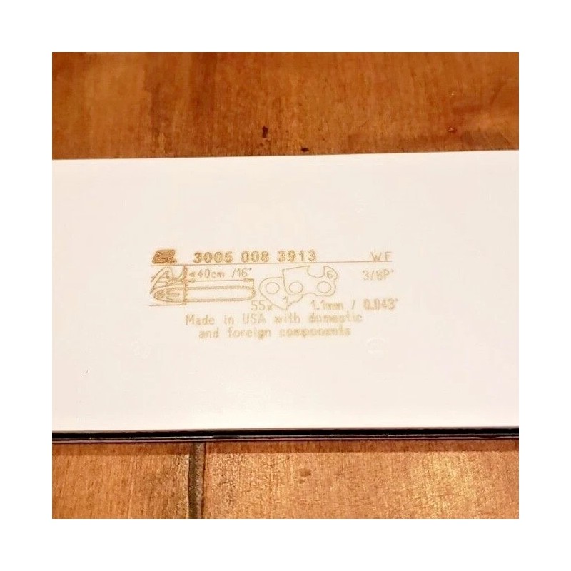 STIHL NEW Genuine STIHL 16" Rollomatic Bar 3/8" Picco .043"