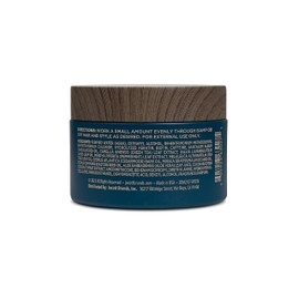 Blackstone Men's Grooming Hair Thickening Pomade - Pliable Hold with Matte Finish | Paraben & Cruelty-Free | Made in USA, Sea + Surf Scent (4 Oz)