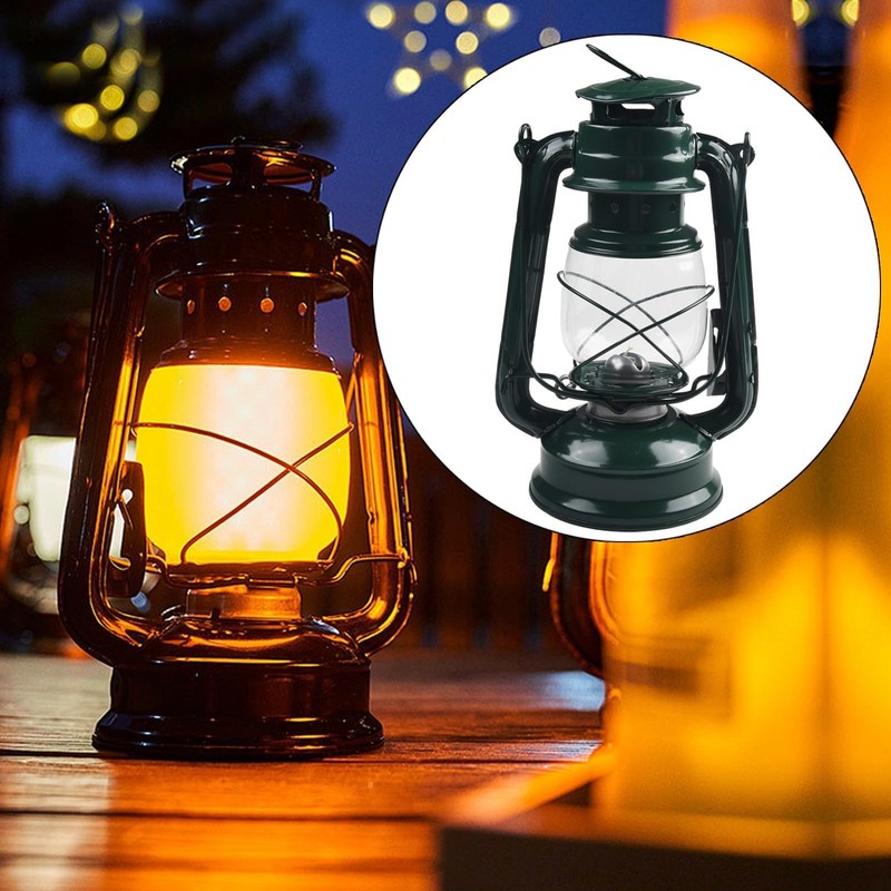 Retro Kerosine Lamps, Vintage Oil Lamp with Handle, Oil Lamp,