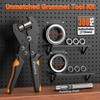 Preciva Eyelet pliers set, 300 pieces eyelet press, self-locking for