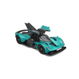 Maisto 1/18 Aston Martin Valkyrie Green Mini Car Diecast Car Assembled 1:18 2022 Aston Martin Valkyrie 31465 GN