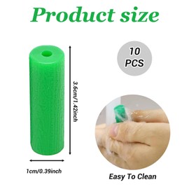 10 Pcs Aligner Chewies for Braces, Mint Flavor, Teeth Alignment Aid for Comfort and Fit