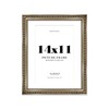 14x11 Gunmetal Ornate Photo Frame With White Mat For 12x8