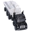 3pcs 1:50 Truck Model Toy Set Pull Back Recovery Tanker