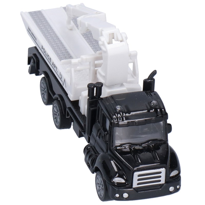 3pcs 1:50 Truck Model Toy Set Pull Back Recovery Tanker