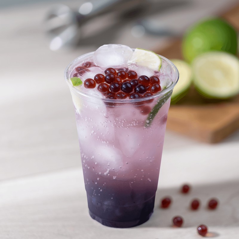 Tea Zone Blueberry Popping Pearls - Jar (1 lb), B2056