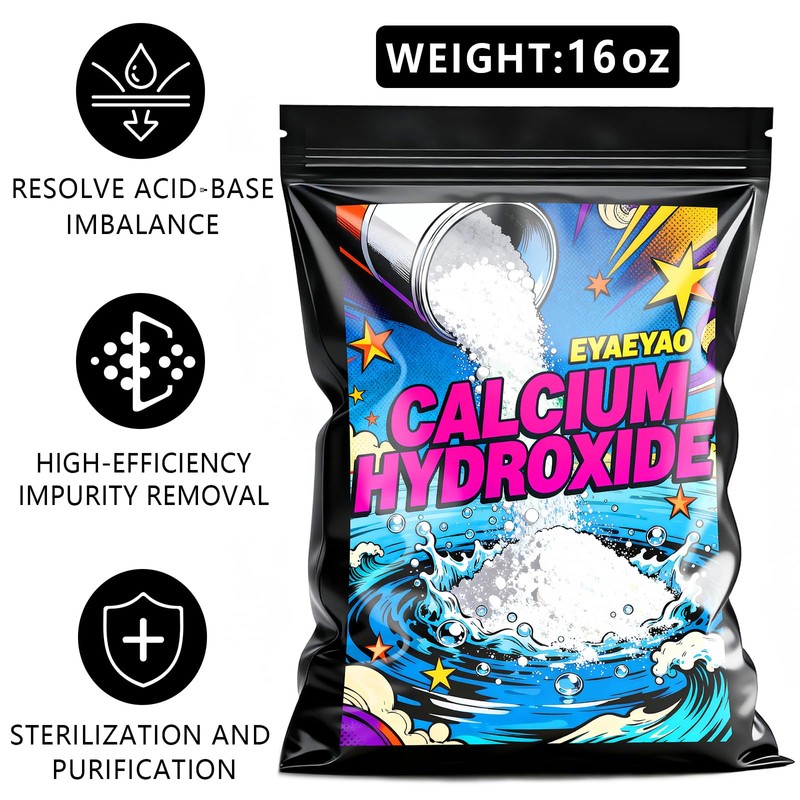 Eyaeyao Industrial Grade Calcium Hydroxide Slaked Lime Powder (Ca(OH) 2)