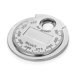 P1TOOLS Spark Plug Gap Tool Gapper Gauge- Wire Spark plug Socket gap measuring tool Scaled from .020" to .100"