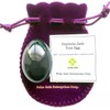 Jade Egg Made of 100% Natural and Genuine Nephrite Jade,