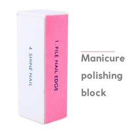 Nail Art Tools, 10 Piezas Nail Art Shiner Buffer Pulido 4 Vías Bloque Arena Lijado Lima Manicura