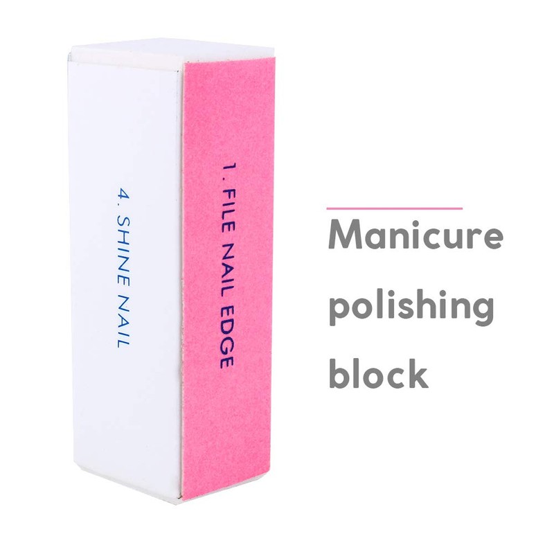 Nail Art Tools, 10 Piezas Nail Art Shiner Buffer Pulido