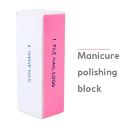 Nail Art Tools, 10 Piezas Nail Art Shiner Buffer Pulido 4 Vías Bloque Arena Lijado Lima Manicura
