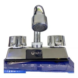 Sofo Mezcladora Para Lavabo 4  Llave Hexagonal Sofo Sf-42003