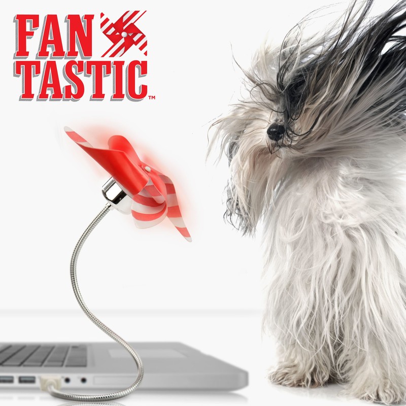 Mustard Fantastic - USB Powered Desk Fan (M 11003)