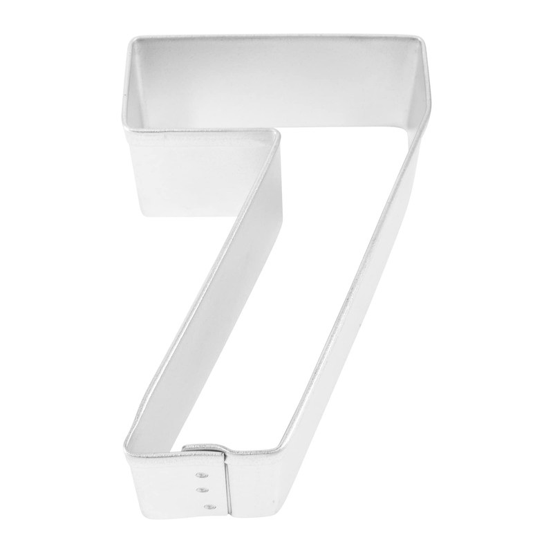 R&M International 8107 Number 7 Cookie Cutter, 3" Carded
