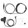 7.1mm Telescopic Throat Microphone Earpiece U94 PTT Suitable for Yaese