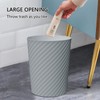 Verveorig Bathroom Garbage Can 3 Pack 6.8L/1.8 Gallon Small Garbage