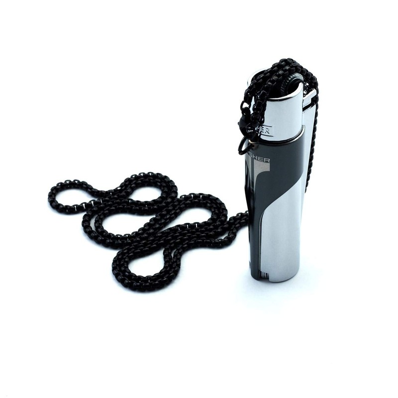 Kasher’s Lighter Necklace with Tool - Lightweight & Multipurpose Accessory