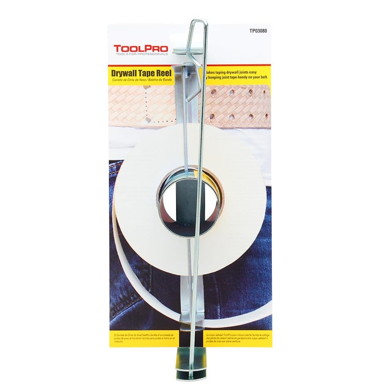 ToolPro Drywall Tape Reel - Durable Tape for Drywall Repair