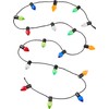 Hobbyfun Miniature Party Garland, 50 cm, Plastic, Polyester, Red, Green,