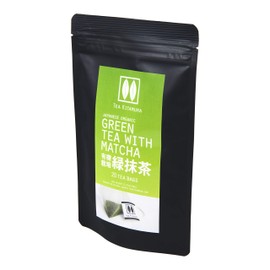 Organic Single-origin Japanese Matcha Green Tea 緑抹茶 (Ryoku-Matcha) 20 Tea Bags by Tea Kitamura