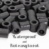 KINETOX Pack of 100 Spacer Sleeves M6 ABS Spacers Plastic