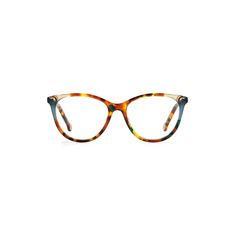 Carolina Herrera Eyeglasses CH 0054 YJE Green Havana