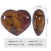 Nupuyai Ocean Agate Stone Crystal Raw Stone Gemstone Heart Stone