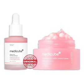 Sérum  Crema Prdn Pink Péptidos Y Colageno Medicube.                                                                                                  