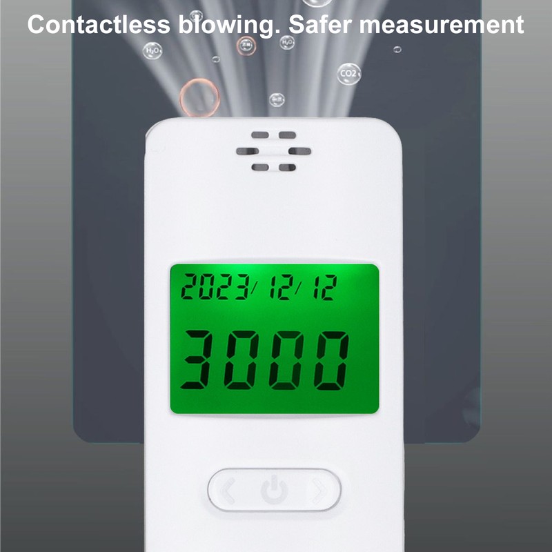 Alcohol Tester ABS High Accuracy MEMS Semiconductor Portable Breath Tester