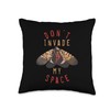 Funny Spotted Lanternfly Insect Pest Control Exterminator Throw Pillow