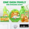 Gain Flings Liquid Laundry Detergent, Island Fresh Scent, 112 Count,